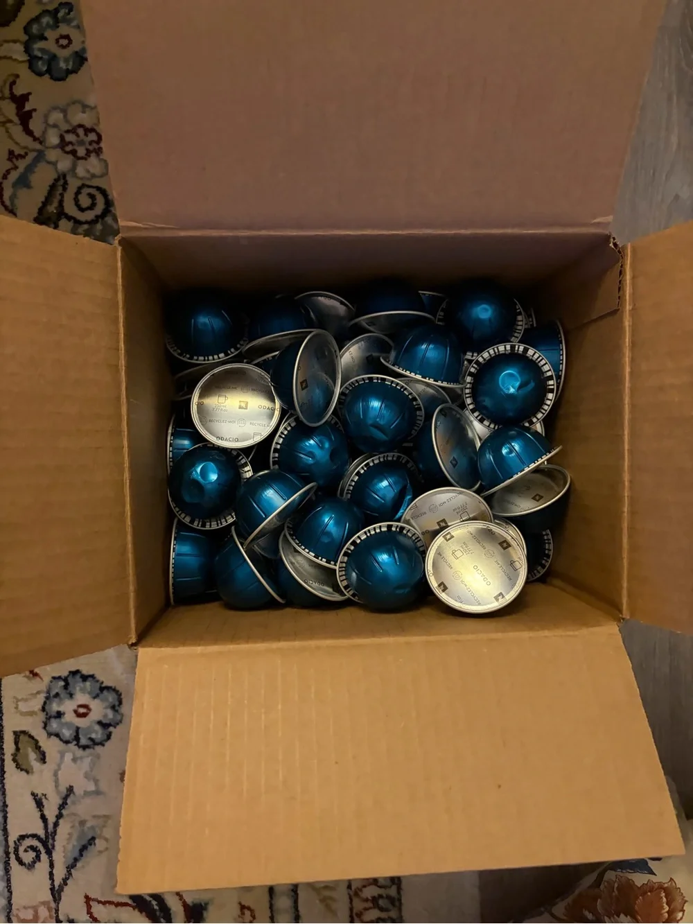 80 Nespresso Odacio Coffee Capsules